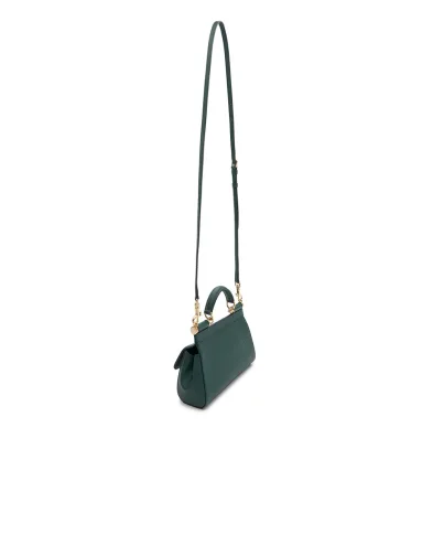 Dolce&Gabbana Кожаная сумка Sicily Small - Артикул: BB7116-B1001