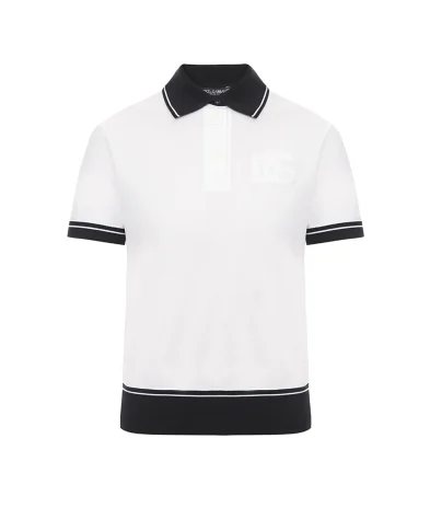 Dolce&Gabbana Поло з вишивкою - Артикул: F8V33Z-GDDMH