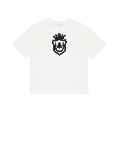 Dolce&Gabbana Детская футболка с принтом - Артикул: L4JTHV-G7PMJ-S