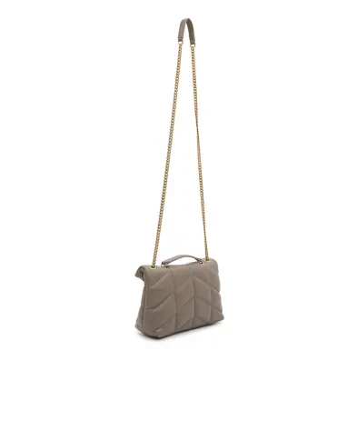 Saint Laurent Шкіряна сумка Loulou Puffer Toy - Артикул: 759337-1EL07
