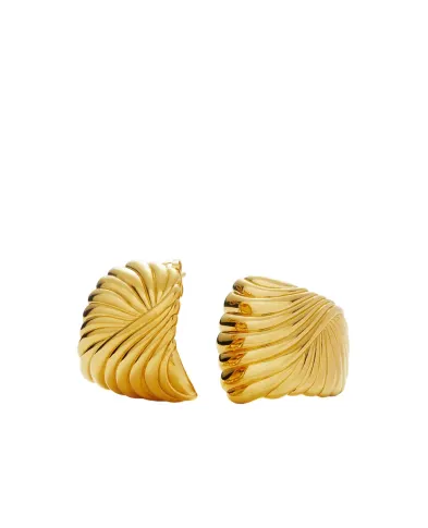 Missoma Серьги-гвоздики Ripple Oversized - Артикул: WR-G-E8-NS