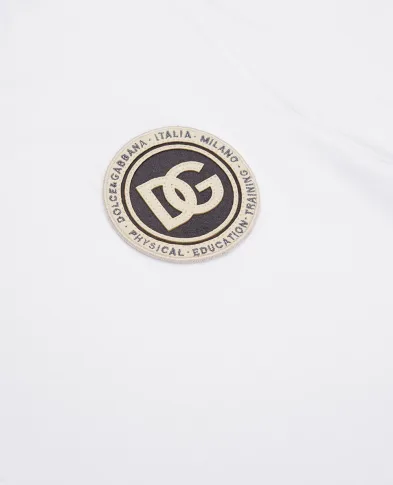 Dolce&Gabbana Дитяча футболка з аплікацією - Артикул: L4JTHU-G7P1P-S