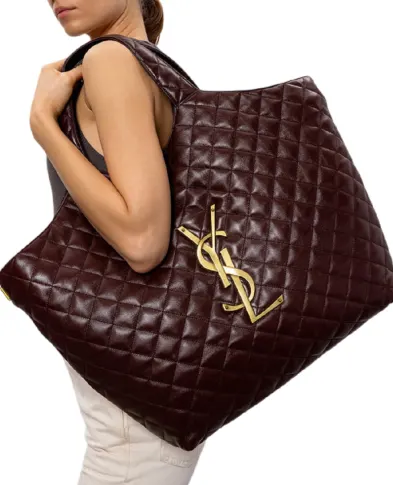 Saint Laurent Сумка-тоут ICARE из овечьей кожи - Артикул: 698651-AAANG