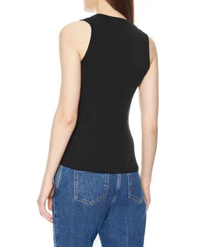 Balmain Майка з вишивкою Balmain Paris - Артикул: HF1EB075BD10
