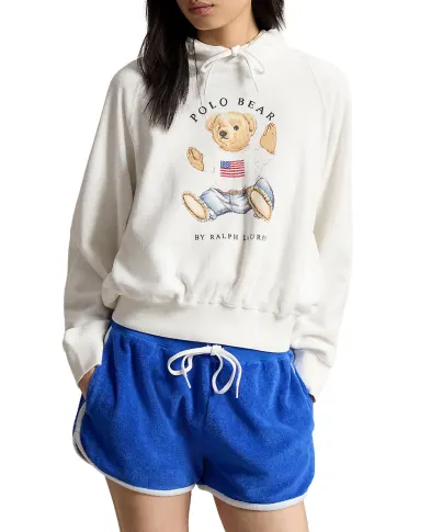 Polo Ralph Lauren Худи Polo Bear из махровой ткани - Артикул: 211A12745001