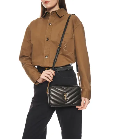 Saint Laurent Сумка LOULOU з овечої шкіри - Артикул: 869468-AAEAX