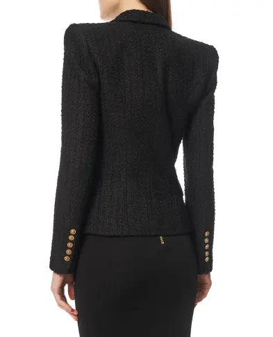 Balmain Пиджак из твида - Артикул: GF1SI505XL81