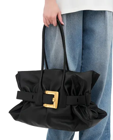Balmain Шкіряна сумка Anthem Large - Артикул: EN0DB991LMXL