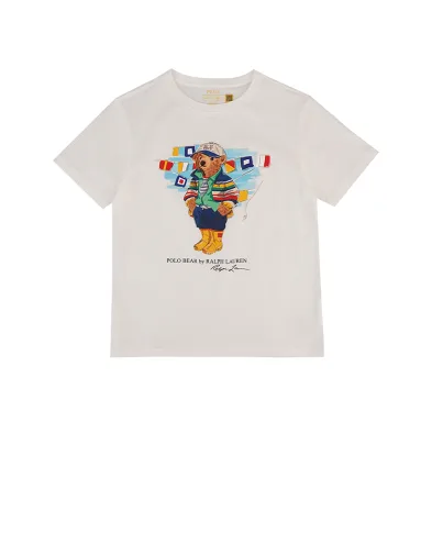 Polo Ralph Lauren Детская футболка Polo Bear - Артикул: 322958332001