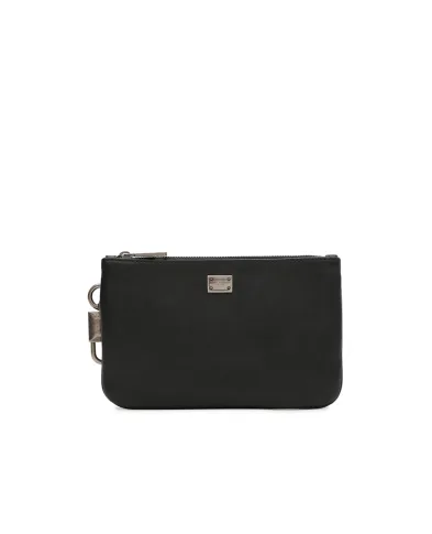 Dolce&Gabbana Несессер из телячьей кожи - Артикул: BP3446-AH850