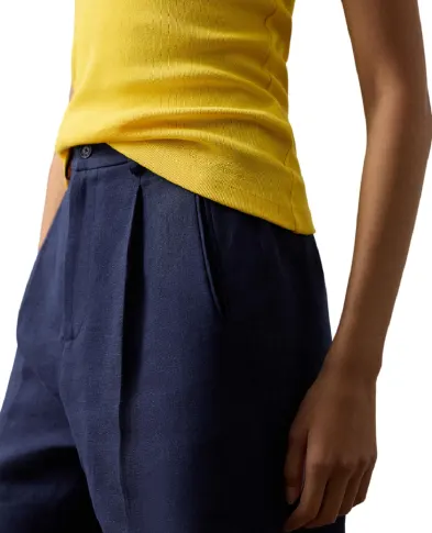 Ralph Lauren Collection Майка Ellis у рубчик - Артикул: 290965861013