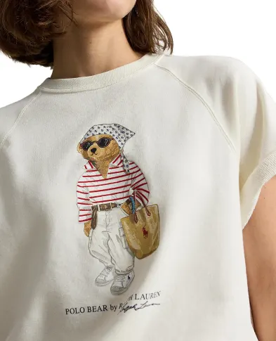 Polo Ralph Lauren Світшот Polo Bear з коротким рукавом - Артикул: 211B20069001