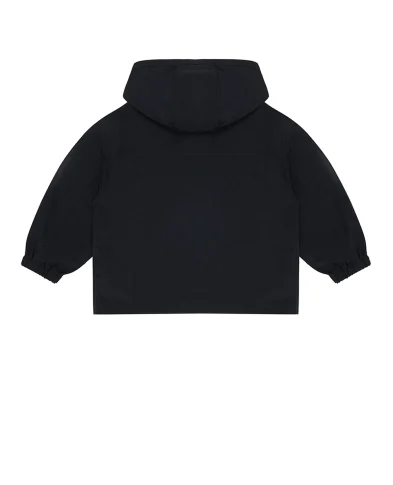 Dolce&Gabbana Детская ветровка из нейлона с капюшоном - Артикул: L4JB8B-G7PVJ-B