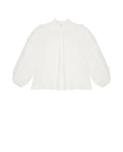 Dolce&Gabbana Детская блуза из шелка - Артикул: L56S48-FU1A8-B