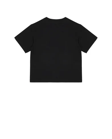 Dolce&Gabbana Дитяча футболка з логотипом - Артикул: L4JT7T-G7P1T-S
