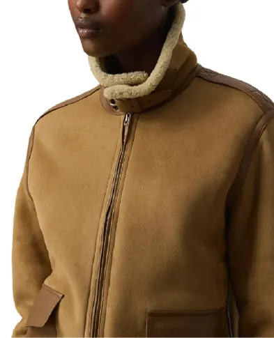 Ralph Lauren Collection Дублянка Morrison із замші та овчини - Артикул: 290P01983001