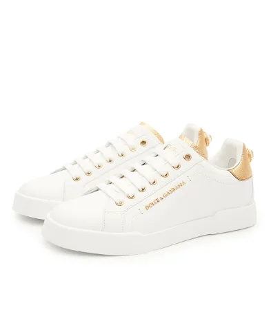 Dolce&Gabbana Кеды Portofino из кожи - Артикул: CK2329-AN298
