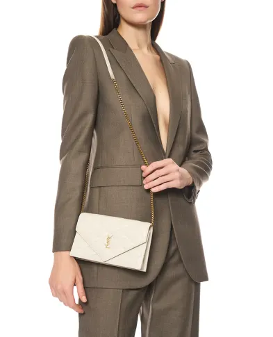 Saint Laurent Сумка PARIS из овечьей кожи - Артикул: 871149-AAGOZ