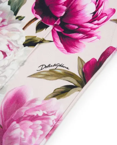 Dolce&Gabbana Детские брюки в цветочном принте (костюм) - Артикул: L5JPJ5-G7QWQ-S