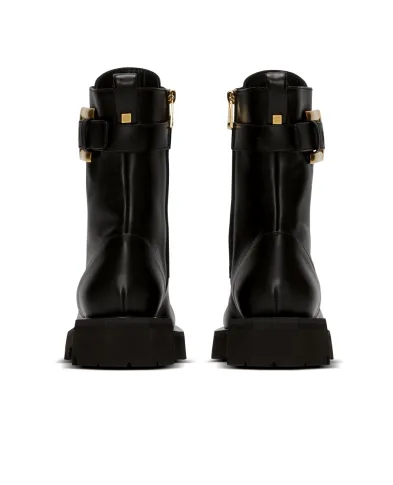 Balmain Ботинки Ranger Anthem из телячьей кожи - Артикул: HN1TC292LVIT