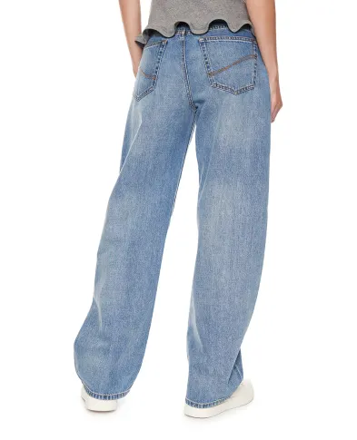Stella McCartney Джинси PURE TECH - Артикул: 6D04723SQH55