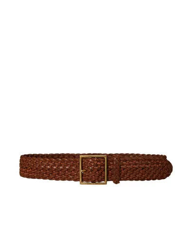 Polo Ralph Lauren Плетеный кожаный пояс - Артикул: 429968162001