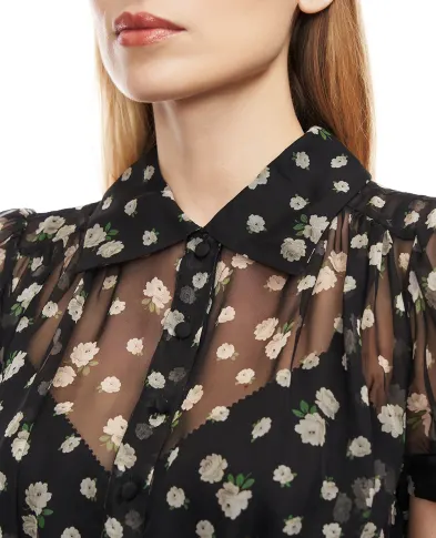 Dolce&Gabbana Сукня з квітковим принтом із шовку - Артикул: F665HT-IS12Q