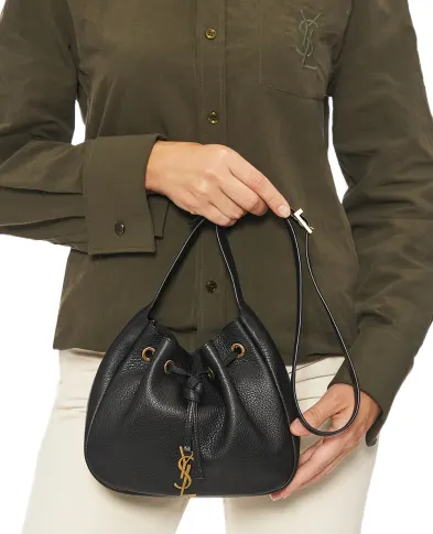 Saint Laurent Мини-сумка-хобо PARIS - Артикул: 833423-AAED6