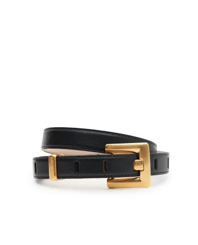 Balmain Ремень Anthem из телячьей кожи - Артикул: GN0WJ191LSLX