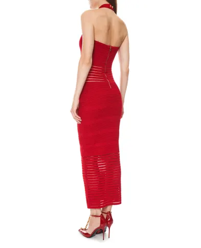 Balmain Сукня максі - Артикул: HF1RJ250KK10