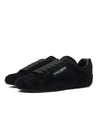 Dolce&Gabbana Кеды Portofino Soft из телячьей замши - Артикул: CS2471-A0981