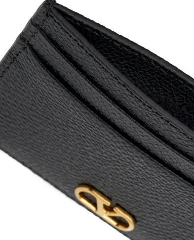 Valentino Визитница VLogo Signature из телячьей кожи - Артикул: 9W2P0AJ7SNP