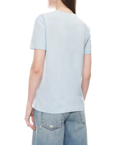Dolce&Gabbana Футболка з вишивкою - Артикул: F8V42Z-GDDL1
