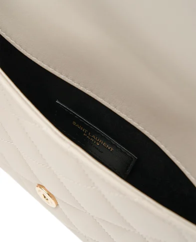 Saint Laurent Cумка-клатч PARIS из овечьей кожи - Артикул: 869533-1EL07