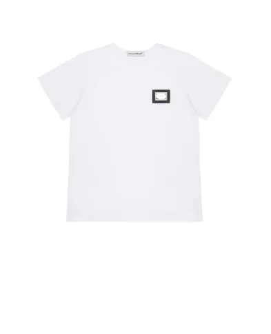 Dolce&Gabbana Детская футболка - Артикул: L1JT7T-G7P1T
