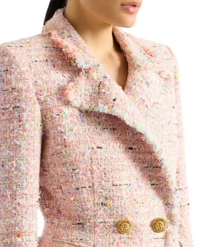 Balmain Жакет із твіду - Артикул: HF1SI004XM17