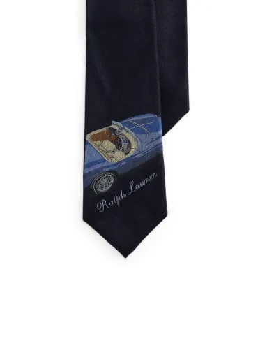 Ralph Lauren Purple Label Галстук из шелка и кашемира - Артикул: 791P06290001