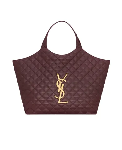 Saint Laurent Сумка-тоут ICARE из овечьей кожи - Артикул: 698651-AAANG