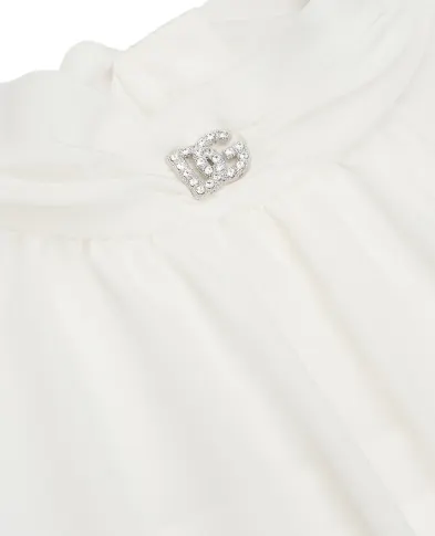 Dolce&Gabbana Детская блуза из шелка - Артикул: L56S48-FU1A8-B