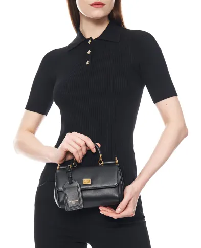 Dolce&Gabbana Сумка My Sicily Small из телячьей кожи - Артикул: BB7864-B7321