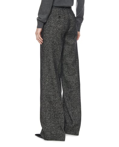 Dolce&Gabbana Брюки из шерсти с шевронным узором - Артикул: FTC31T-FCBAJ