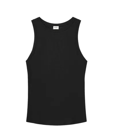 Saint Laurent Майка з ребристою в'язкою - Артикул: 863133-Y77IR
