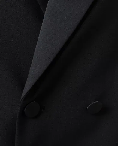Mach&Mach  Жакет із вовни - Артикул: PF25-CB410-WO01-BLK