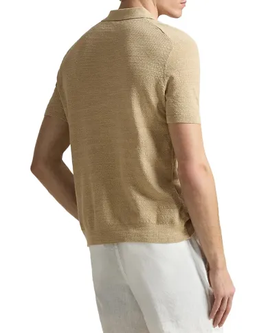 Polo Ralph Lauren Поло из хлопка и льна - Артикул: 710B13891003