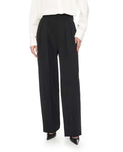 Saint Laurent Вовняні штани - Артикул: 824389-Y7E63