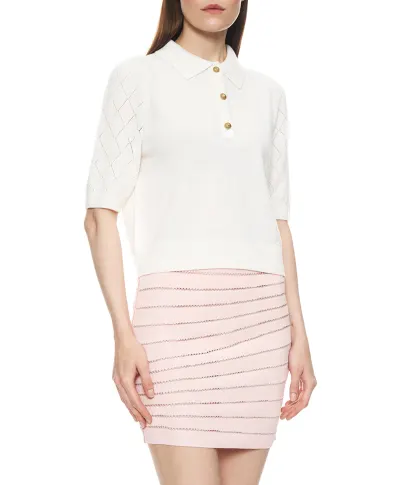 Balmain Поло из шерсти - Артикул: HF1GB040KJ99