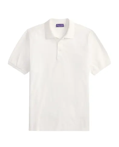 Ralph Lauren Purple Label Поло из пике - Артикул: 790877021003