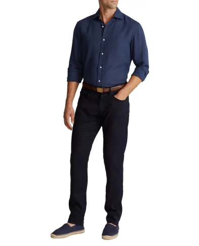 Ralph Lauren Purple Label Льняная рубашка - Артикул: 790587253007