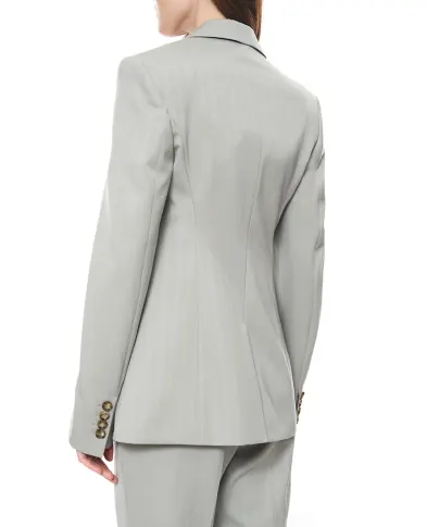 Stella McCartney Блейзер однобортный из шерсти - Артикул: 6501373HU705