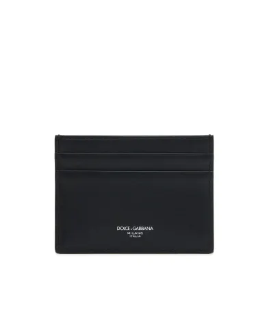 Dolce&Gabbana Визитница из плетеной телячьей кожи - Артикул: BP0330-AN419